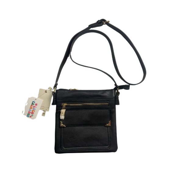NWT Isabelle Black Crossbody Handbag - Picture 1 of 2